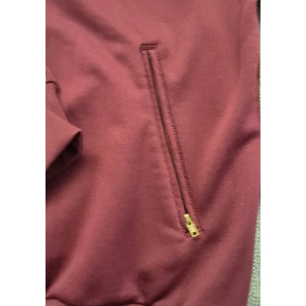 Mississippi State Bulldogs Pro Line Vintage full zip maroon/cream Jacket XL